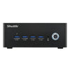 Shuttle NA10H7 Nano PC NA10H7, AMD Ryzen ™ 7-8845HS APU, Radon780m, 2xHDMI, 2xUSB-C 4,0 (DP) 2x2.