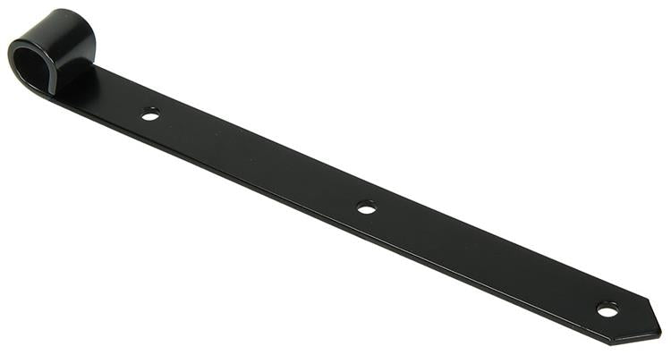 1013237 - Einzelladenscharnier schwarz 30 cm Durchmesser 18 mm | 6 Stück