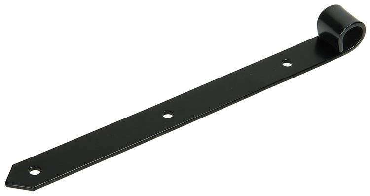 1013237 - Einzelladenscharnier schwarz 30 cm Durchmesser 18 mm | 6 Stück