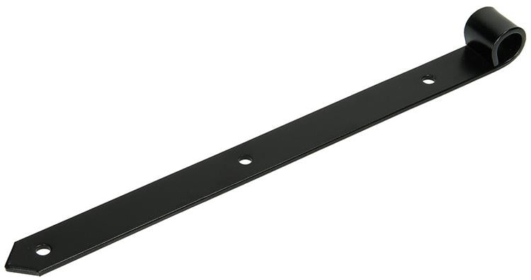 1013639 - Einzelladenscharnier schwarz 35 cm Durchmesser 18 mm | 6 Stück