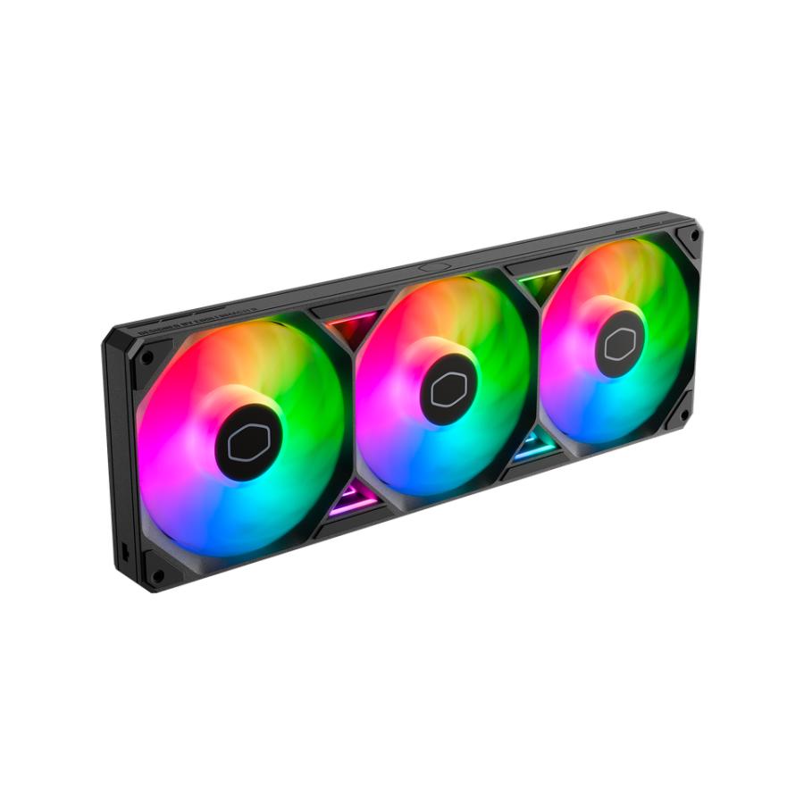 Cooler Master MFX-B2DN-25TP2-R1 Sauberblumenkante 360 ​​Argb, 3x 120 mm, Argb, 690 ~ 2500 ± 10% U / min