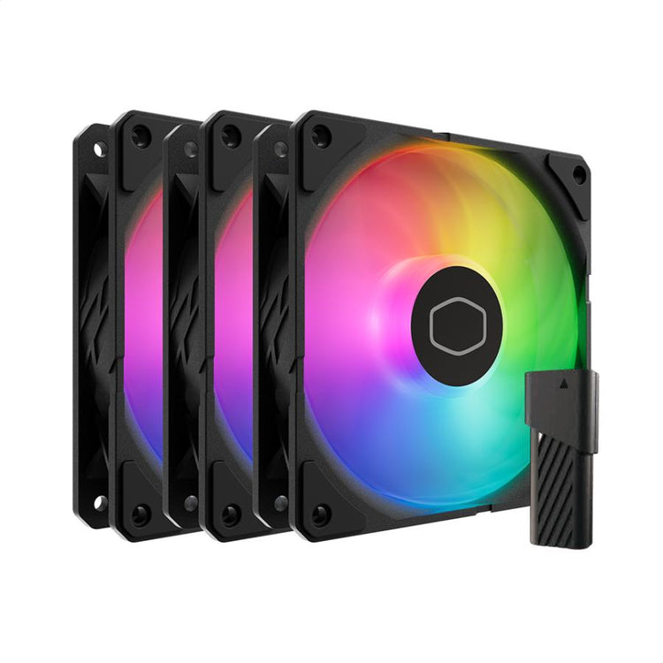 Cooler Master MFX-B2DN-253P2-R2 SCHOBLELN 120 ARGB 3-in-1, 3x 120 mm, 690 ~ 2500 ± 10% U / min