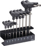 BBB Cycling Inbusschlüsselsatz Fahrradwerkzeugset mit Inbusschlüsseln und Torx T25 – inklusive Halter – Inbus-T-Set BTL-45S