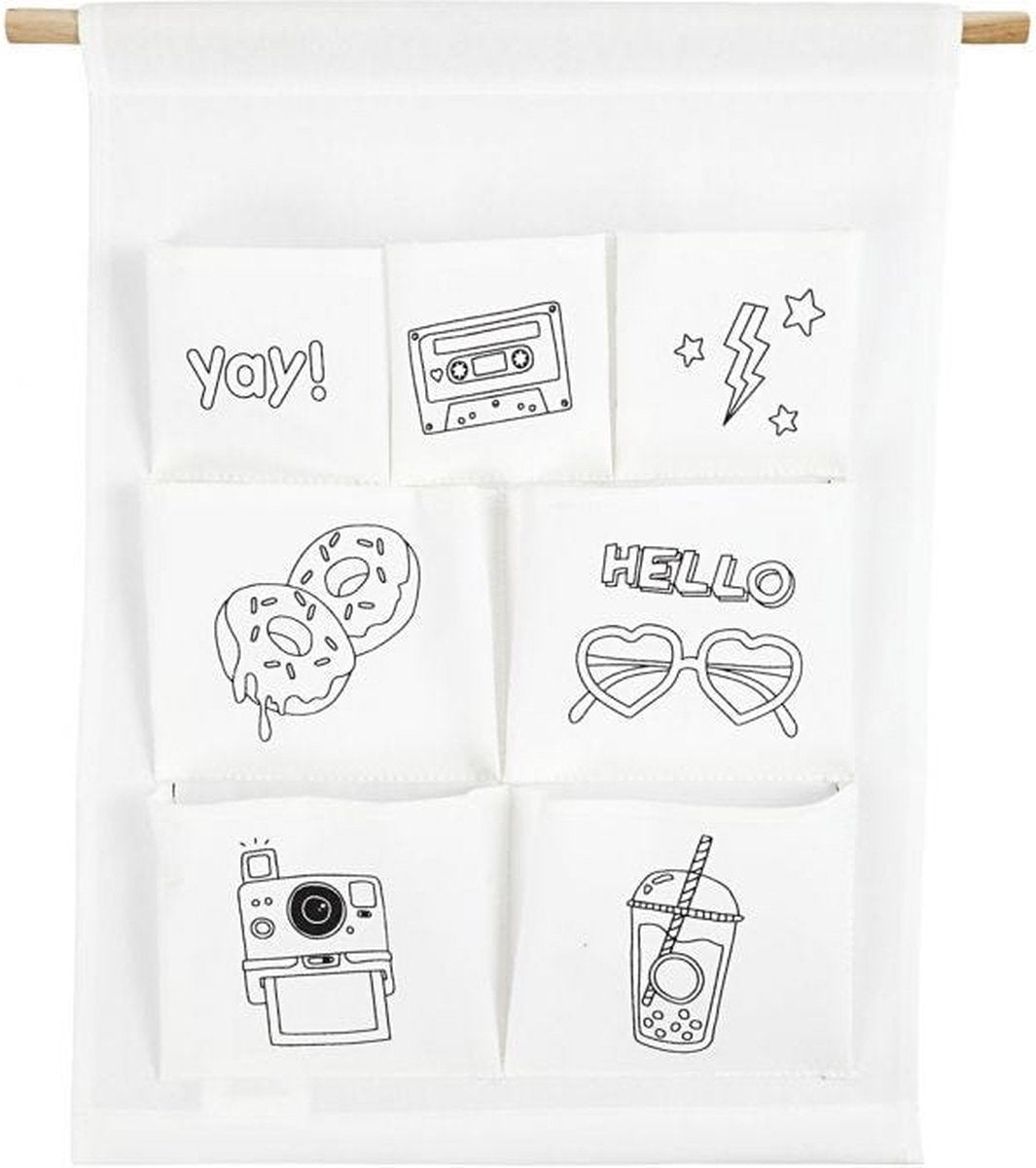 Hanging Organizer Weiß