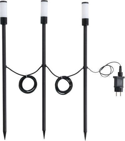 Eglo Zancaro 1 Outdoor-Erdspieß – LED – 60 cm – Schwarz und Weiß – RGB