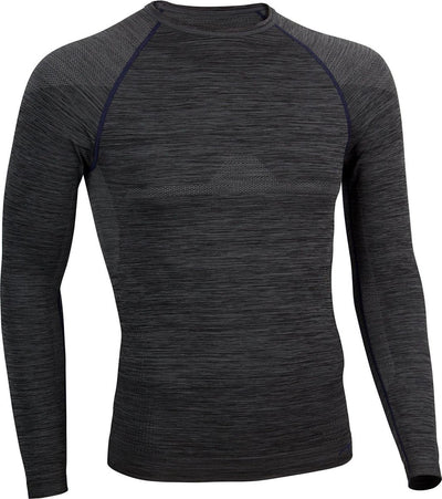Avento Thermoshirt Superior - Herren - Schwarz Dunkelblau - Größe L