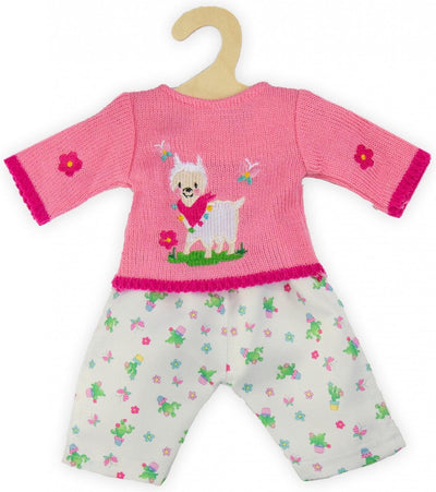 Puppenpullover mit Hosen Alpaka, 35-45 cm