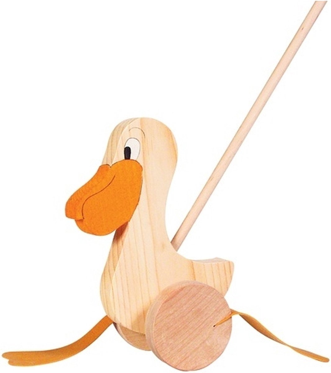 Goki Holzschubfigur Pelikaan