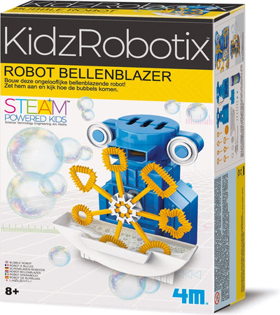4 m Wissenschaft und Spiele – Bauen Sie Ihren eigenen Seifenblasenroboter – Bausatz – kidzrobotix – 8+