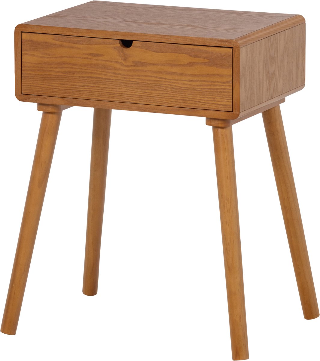 Woood Nelo Nachttisch Beistelltisch – Holz – Braun – 54 x 36 x 30