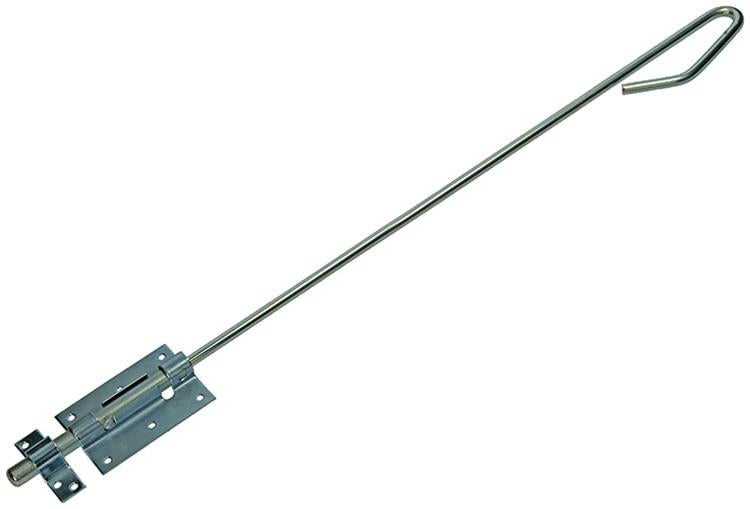1013392 - Bajonettverschluss blau verzinkt 80 cm | 5 Stück