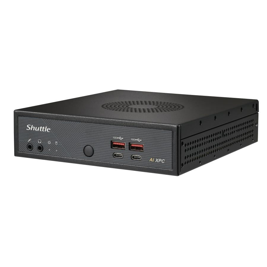 Shuttle DN11H5 Slim AI PC, Intel Core Ultra 5 125H, Intel Arc Graphics, DDR5, HDMI, DP, 4x 2,5 g LAN