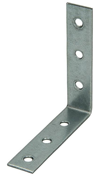 1014301 - 8 gefaltete Quadrate verzinkt 85x85x20mm | 10 Stück