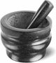 Cole Mason Mörser und Stößel – Granit – 14 cm Durchmesser – robust – für Kräuter, Gewürze, Pesto