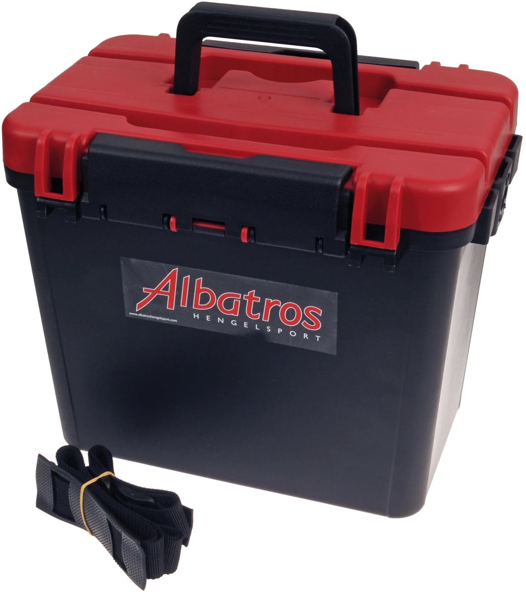 Albatros Polybox Sitzkiepe Evo – Robuster Sitz- und Aufbewahrungskoffer mit herausnehmbarer Innenschale