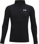Under Armour UA Tech 2.0 1 - 2 Zip Unisex-Sporttrikot – Schwarz – Weiß