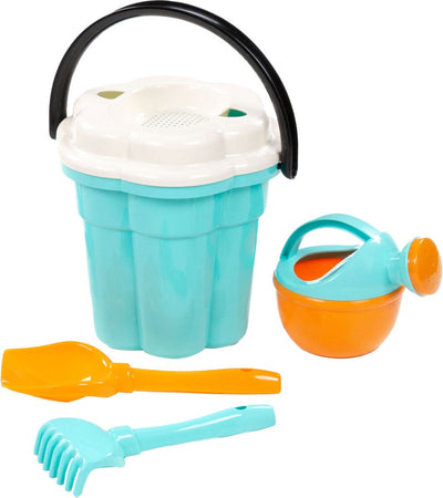 Cavallino Toys Cavallino XL Classic Bucket mit Bewässerung, blau, 4dlg.