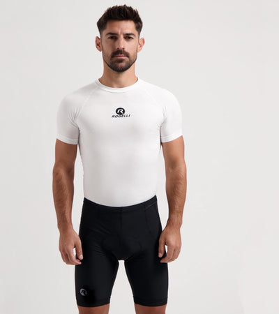 Rogelli Core kurze Radhose Herren mit Sitzpolster - Radhose - Schwarz - Größe M