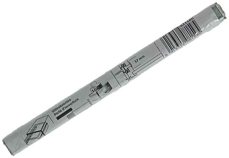1014509 - Kugelführungen für Schubladen, verzinkt, 17 mm, 32–35 cm, 10 kg | 5 Stück