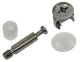 Mack 1013703 - 4 Schrankverbinder Minifix weiß m6x15mm | 5 Stück