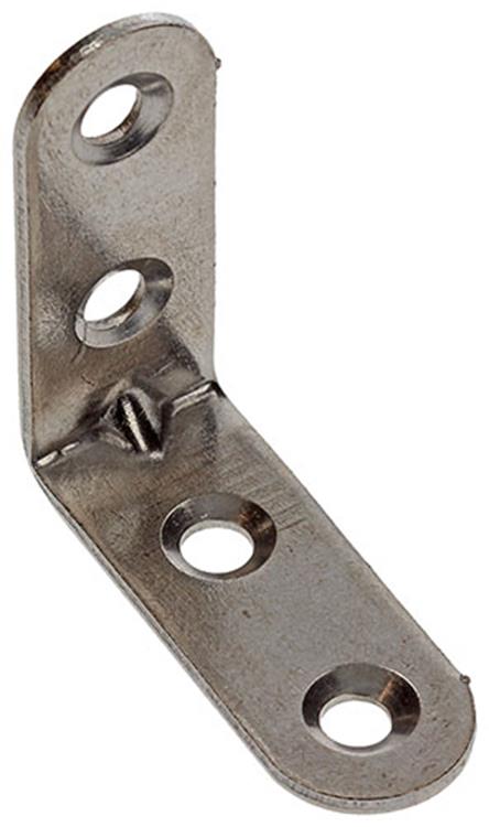 Mack 1013712 - 4 Stuhlhaken Edelstahl 40x40mm | 10 Stück