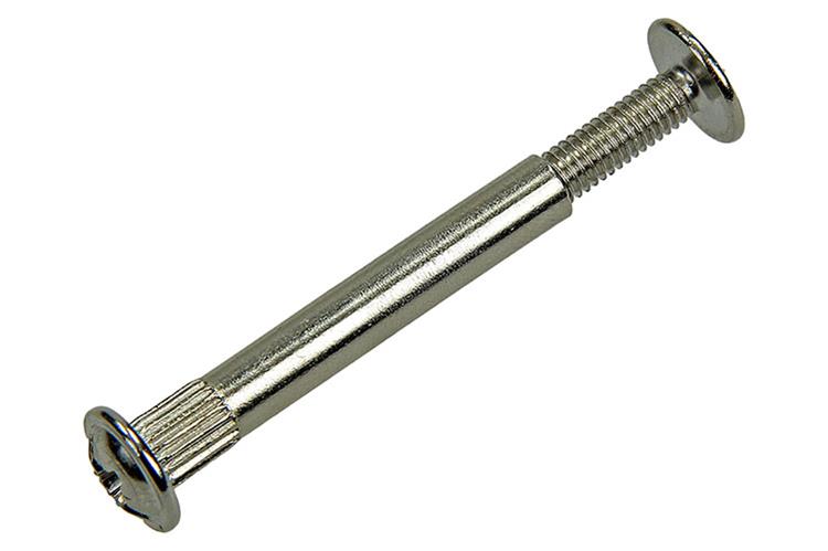 Mack 1013783 - 6 Mini-Verbindungsschrauben vernickelt ø 5 mm 30-40 mm | 10 Stück