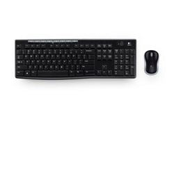 Logitech-Tastatur silber, schwarz