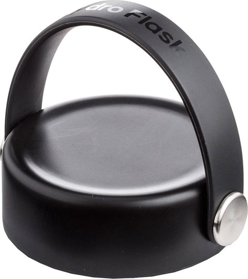 Trinkflasche – breiter Flexdeckel – schwarz