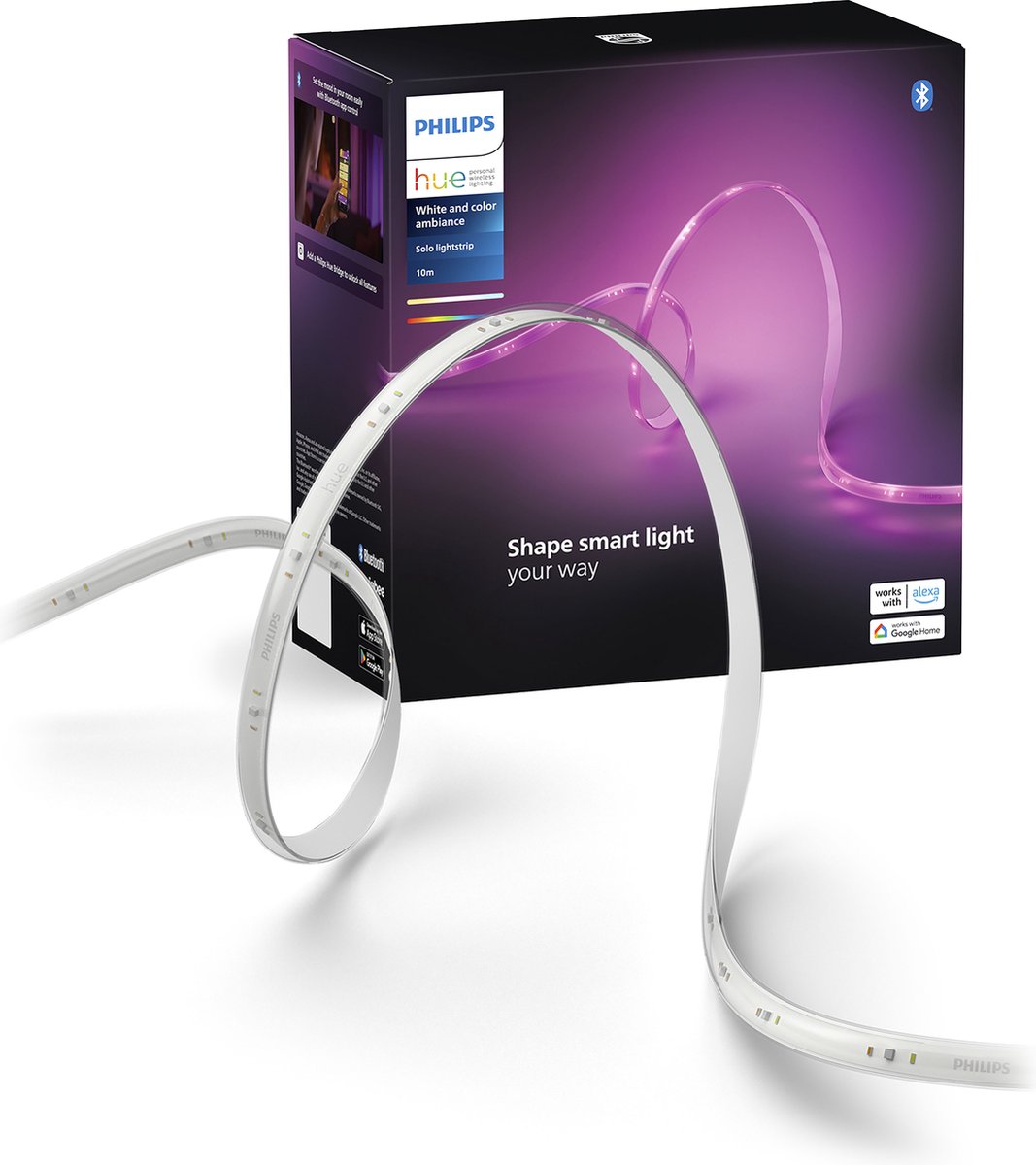 Philips Hue Solo LED-Streifen – weißes und farbiges Licht – 10 m
