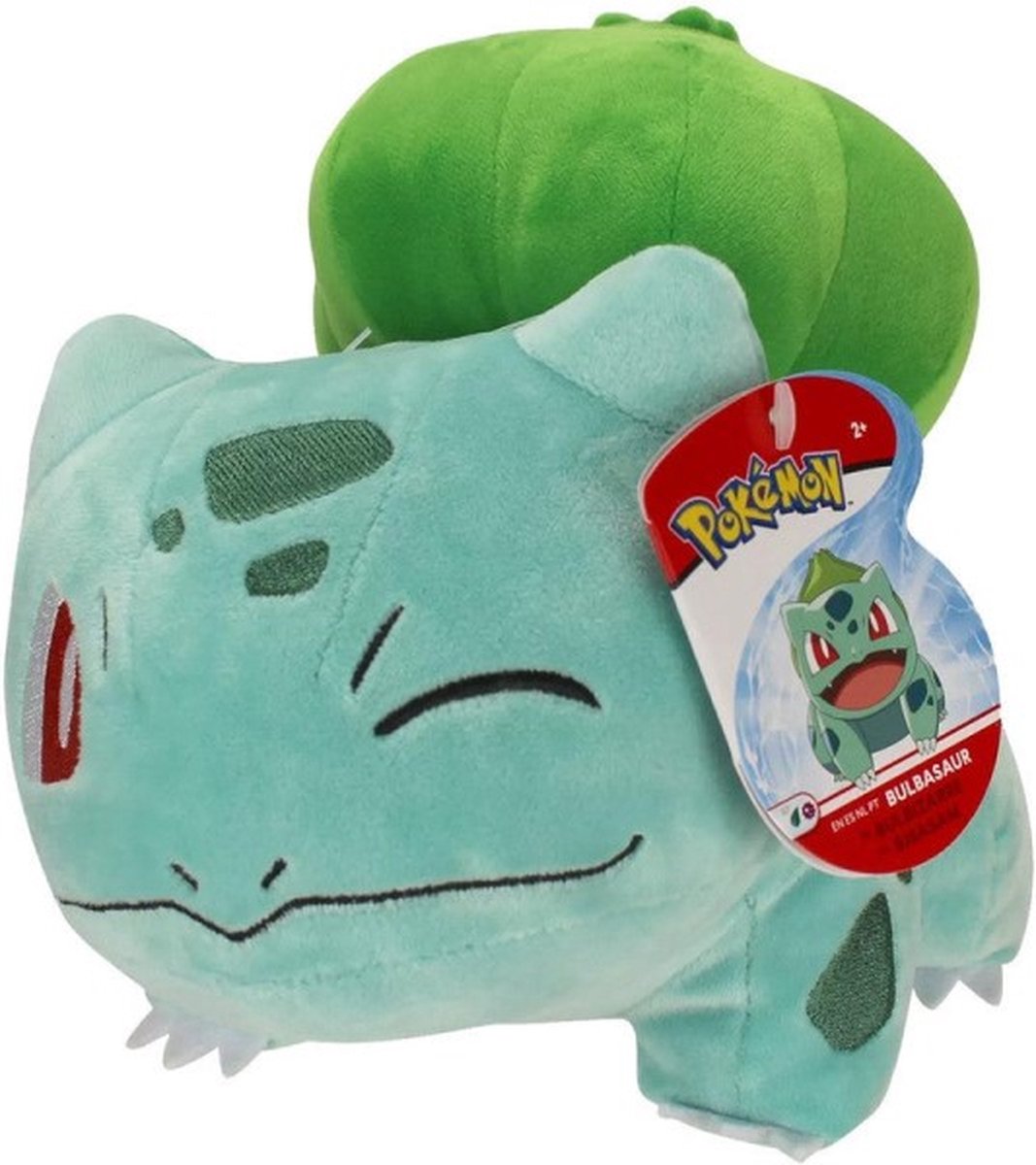Pokémon Kuscheltier Bulbasaur Junior 20 cm Plüsch blau grün