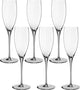 Leonardo Poesia Champagnerglas 250 ml grau – 6er-Set