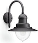 Philips LED Philips Raindrop Außenwandleuchte – 1-flammig – Schwarz