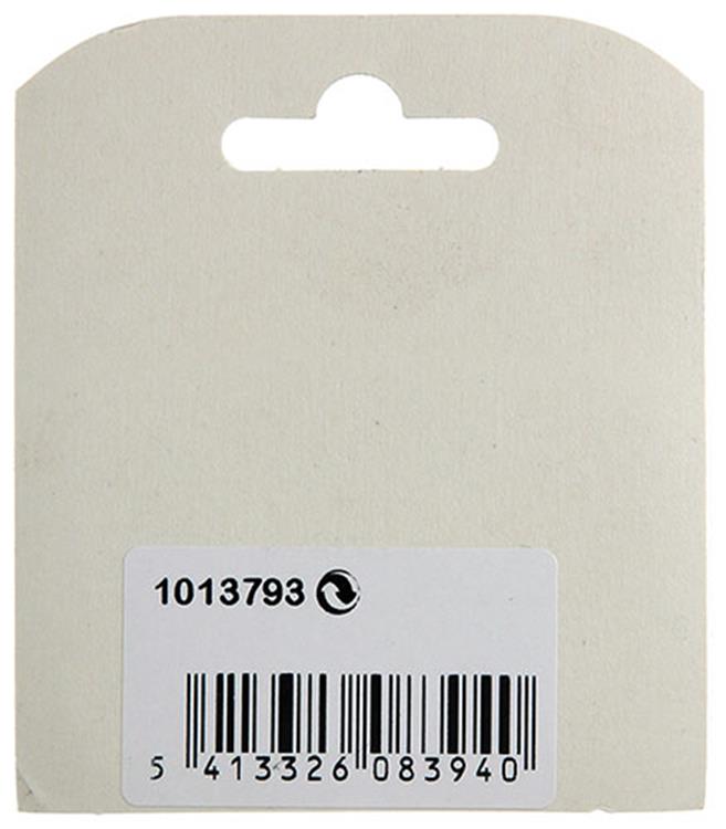 Mack 1013793 - 4 plissierte Quadrate weiß lackiert 30x30mm | 10 Stück