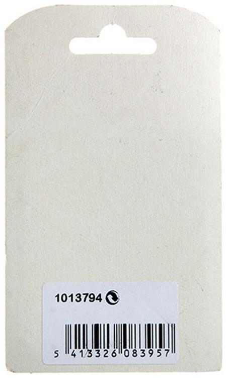 Mack 1013794 - 4 plissierte Quadrate weiß lackiert 40x40mm | 10 Stück