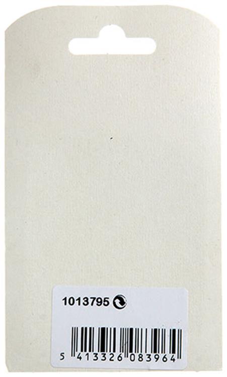Mack 1013795 - 4 plissierte Quadrate weiß lackiert 60x60mm | 10 Stück