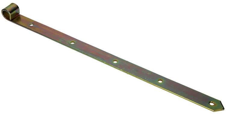 1013727 – Einzellukenscharnier, gelb plattiert, 50 cm Durchmesser, 18 mm | 6 Stück