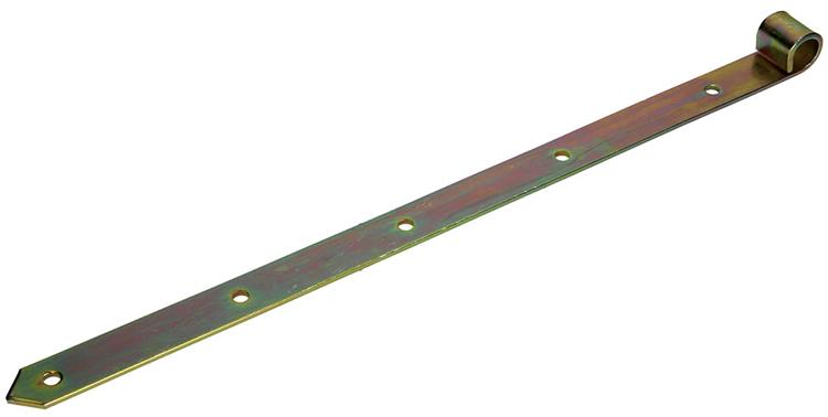 1013727 – Einzellukenscharnier, gelb plattiert, 50 cm Durchmesser, 18 mm | 6 Stück