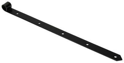 1013728 - Einzelladenscharnier schwarz 50 cm Durchmesser 18 mm | 6 Stück