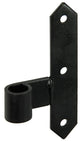 1013721 - Dek.-Scharnier rechts schwarz 150 mm | 10 Stück