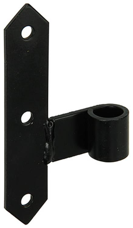 1013720 - Dek.-Scharnier links schwarz 150 mm | 10 Stück