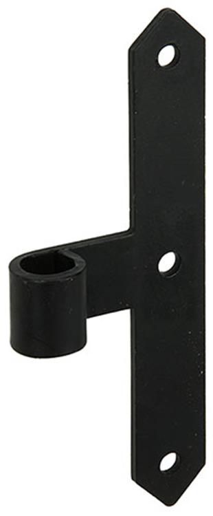 1013719 - Schweißscharnier schwarz 200 mm Durchmesser 18 mm | 10 Stück