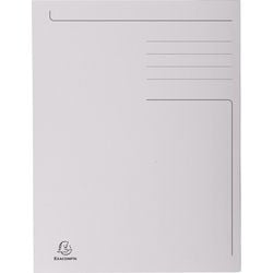 3-Klappen-Ordner Exacompta Forever 449019e Folio Grau