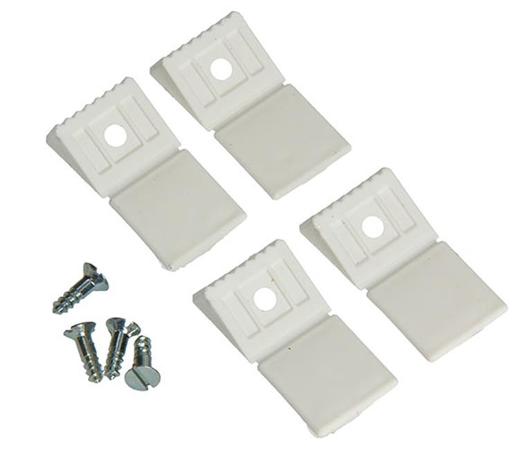 Mack 1013797 - 4 Eckverbinder Mini weiß | 5 Stück