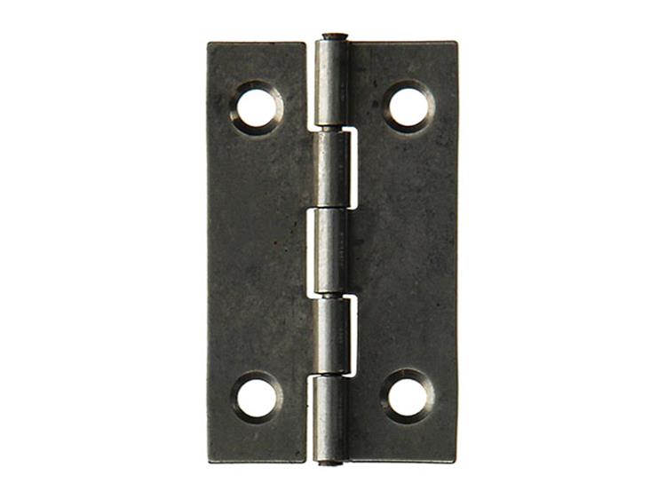 Mack 1013710 - 2 schmale Scharniere aus Edelstahl H 50 x B 30 mm | 5 Stück