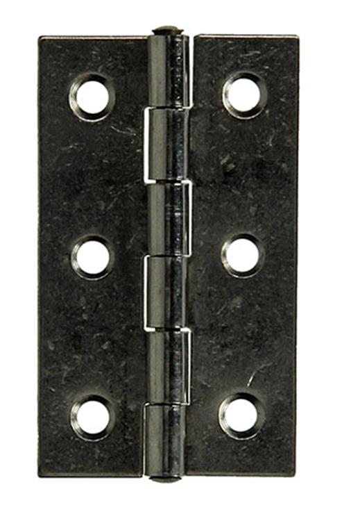 Mack 1013711 - 2 schmale Scharniere aus Edelstahl H 60 x B 35 mm | 5 Stück