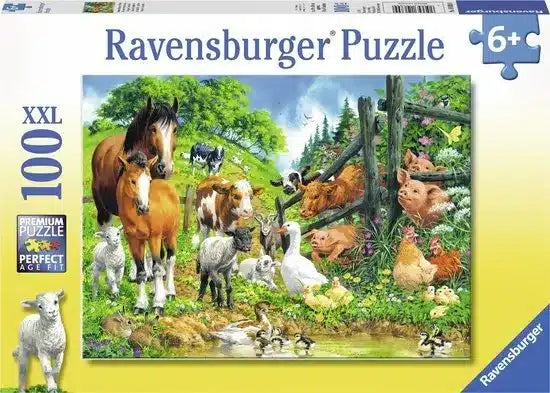 Ravensburger - Puzzel Dierenbijeenkomst 100st. XXL
