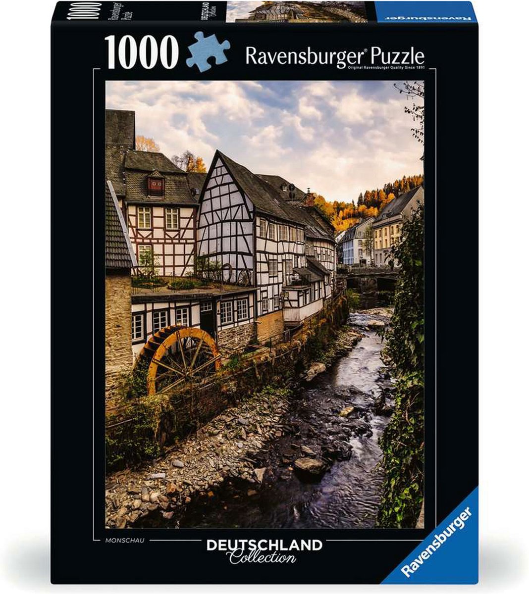Ravensburger Jigsaw Monschau in der Eifel, 1000st.