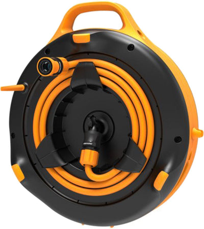 Fiskars - Schlauchaufroller + Wandmontageset - 15 Meter