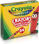 Crayola – Wachsmalstifte – 64 Stück – inklusive Spitzer – für Kinder