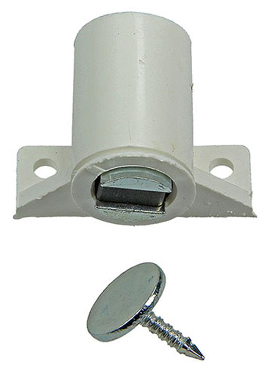 Mack 1013834 - 2 Magnetschlösser weiß 3 - 4 kg | 5 Stück